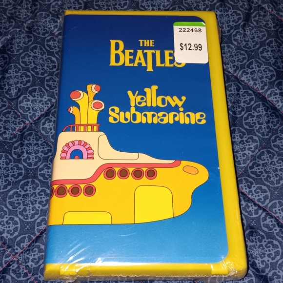 The Beatles Media New The Beatles Yellow Submarine Vhs Animated